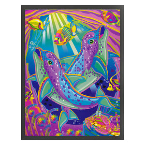 Yishu - Underwater World - 40*56CM 11CT 3 Stamped Cross Stitch