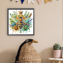 Load image into Gallery viewer, Honey Bee 30*30CM(Canvas) Partial Special Shaped Drill Diamond Painting
