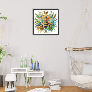 Honey Bee 30*30CM(Canvas) Partial Special Shaped Drill Diamond Painting