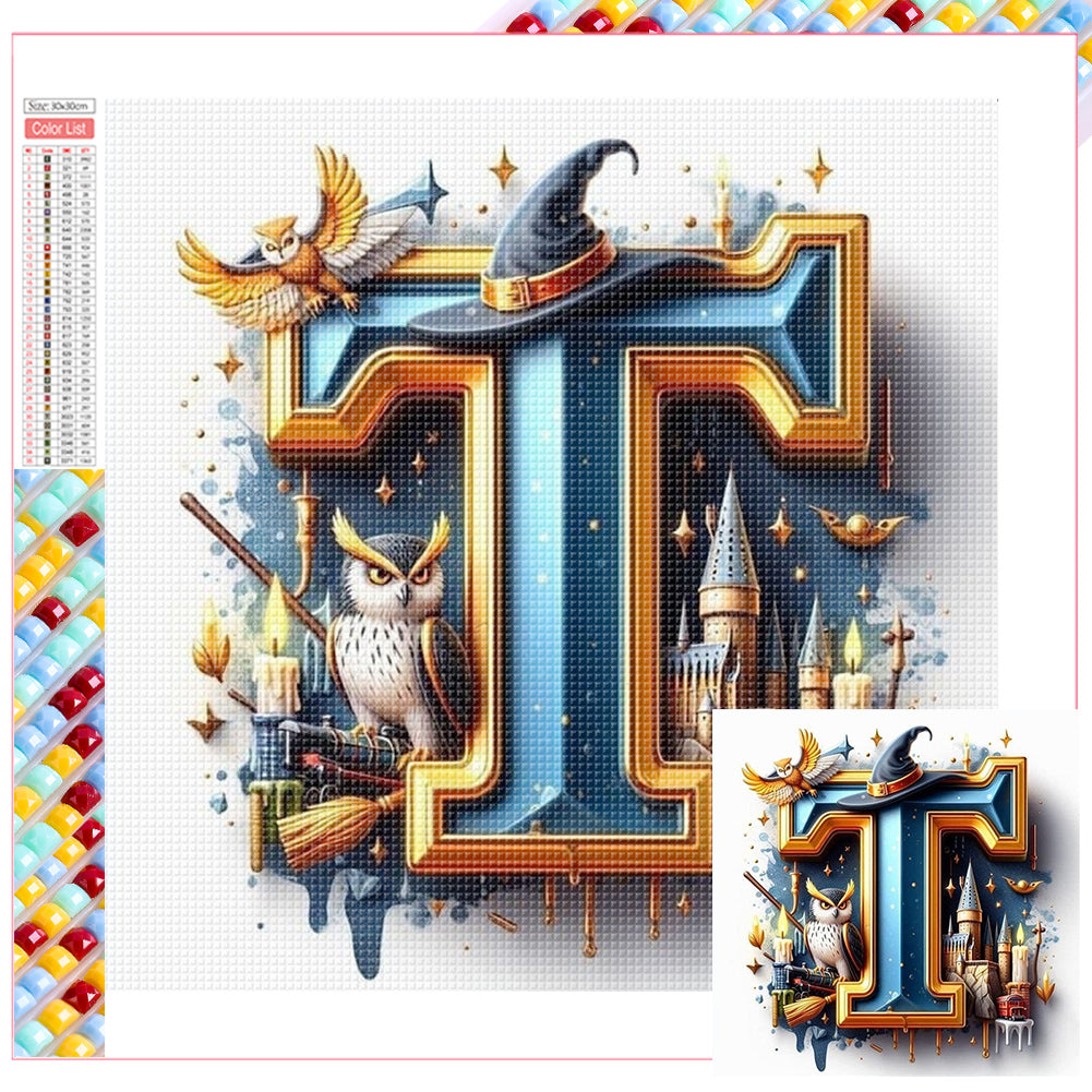 Harry Potter 30*30CM(Picture) Full Square Drill Diamond Painting