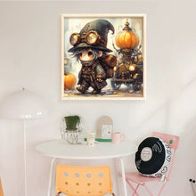Load image into Gallery viewer, Huancan - Punk Boy - 50*50CM 11CT 3 Stamped Cross Stitch
