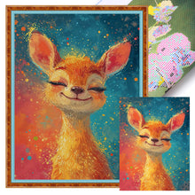 Load image into Gallery viewer, Huancan - Fawn - 40*55CM 11CT 3 Stamped Cross Stitch
