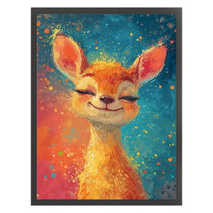 Huancan - Fawn - 40*55CM 11CT 3 Stamped Cross Stitch