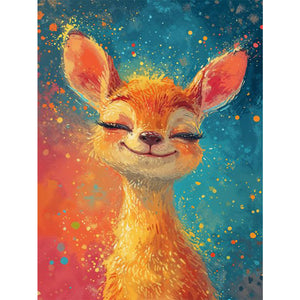 Huancan - Fawn - 40*55CM 11CT 3 Stamped Cross Stitch