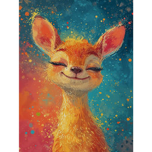 Huancan - Fawn - 40*55CM 11CT 3 Stamped Cross Stitch