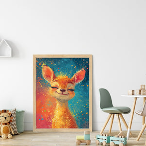 Huancan - Fawn - 40*55CM 11CT 3 Stamped Cross Stitch