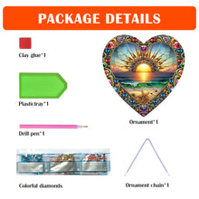 Load image into Gallery viewer, Sunrise 2D Flat DIY Diamond Art Suncatcher Diamond Art Pendant for Home Decor
