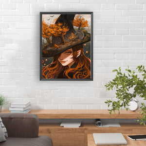Witches 30*40CM(Canvas) Full Round Drill Diamond Painting