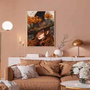 Witches 30*40CM(Canvas) Full Round Drill Diamond Painting