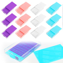 Load image into Gallery viewer, 12 Grids Diamond Painting Organization Set with Point Drill Trays (White 1)
