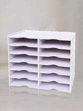 Load image into Gallery viewer, 12 Grids Diamond Painting Organization Set with Point Drill Trays (White 1)
