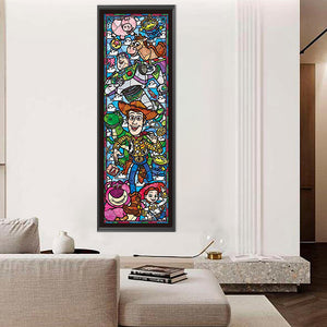 Toy Story 30*90CM(Canvas) Full Round Drill Diamond Painting