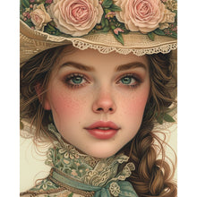Load image into Gallery viewer, Spring Victorian Girl 40*50CM(Canvas) Full Round Drill Diamond Painting
