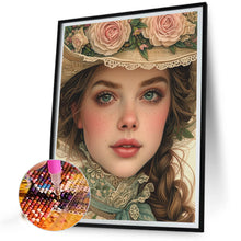 Load image into Gallery viewer, Spring Victorian Girl 40*50CM(Canvas) Full Round Drill Diamond Painting
