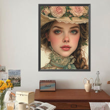 Load image into Gallery viewer, Spring Victorian Girl 40*50CM(Canvas) Full Round Drill Diamond Painting
