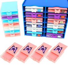 Load image into Gallery viewer, 4Pcs Butterfly Diamond Painting Tray 5D DIY Drills Plate with Sppon &amp; Brush
