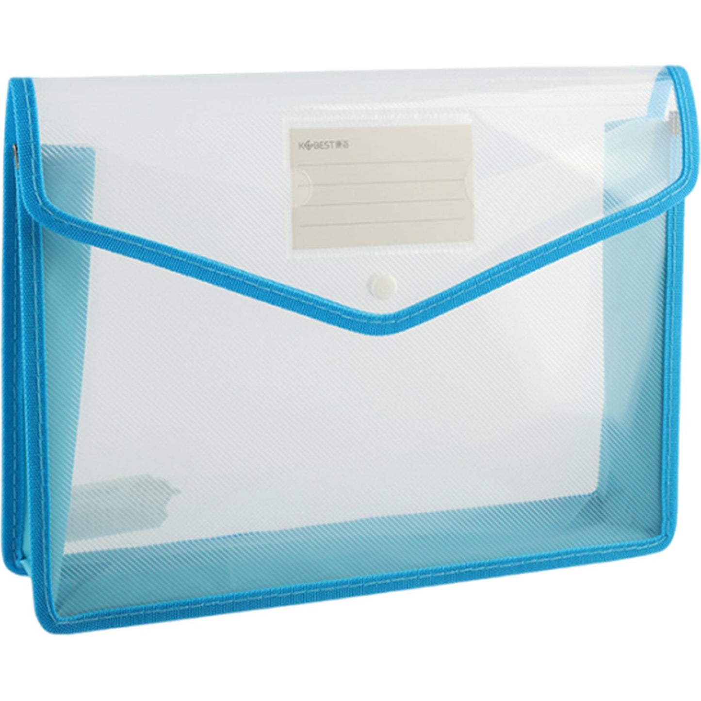 Cross Stitch Canvas Storage Bag 3D Portfolio for Diamond Painting (A4 Blue)