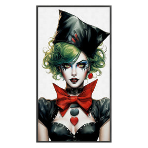 Yishu - Harley Quinn - 40*70CM 11CT 3 Stamped Cross Stitch