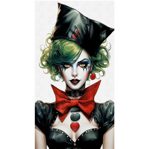 Yishu - Harley Quinn - 40*70CM 11CT 3 Stamped Cross Stitch