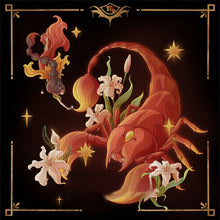 Load image into Gallery viewer, Yishu - Zodiac Sign - Scorpio - 50*50CM 11CT 3 Stamped Cross Stitch
