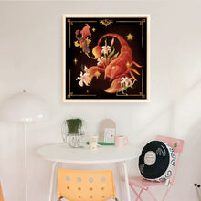 Load image into Gallery viewer, Yishu - Zodiac Sign - Scorpio - 50*50CM 11CT 3 Stamped Cross Stitch
