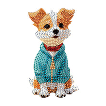 Load image into Gallery viewer, Acrylic 2D Flat DIY Dog Shake Head Desktop Diamond Art Kits Bedroom Table Decor
