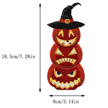 Load image into Gallery viewer, Acrylic 2D Flat DIY Pumpkin Shake Head Desktop Diamond Art Kits Table Decor
