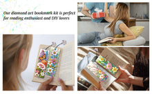 Load image into Gallery viewer, 4Pcs DIY Butterfly Bush Diamond Painting Bookmark Diamond Painting Art Bookmarks
