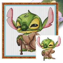 Load image into Gallery viewer, Huancan - Magic Stitch - 25*25CM 18CT 2 Stamped Cross Stitch
