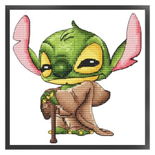 Load image into Gallery viewer, Huancan - Magic Stitch - 25*25CM 18CT 2 Stamped Cross Stitch
