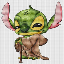 Load image into Gallery viewer, Huancan - Magic Stitch - 25*25CM 18CT 2 Stamped Cross Stitch
