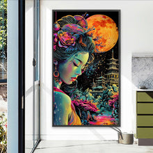 Load image into Gallery viewer, Fantasy Moon Night Girl 40*70CM(Canvas) Full Round Drill Diamond Painting
