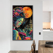 Load image into Gallery viewer, Fantasy Moon Night Girl 40*70CM(Canvas) Full Round Drill Diamond Painting
