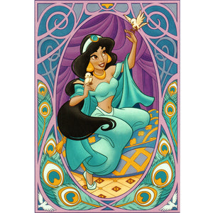 Huancan - Princess Jasmine - 40*60CM 11CT 3 Stamped Cross Stitch
