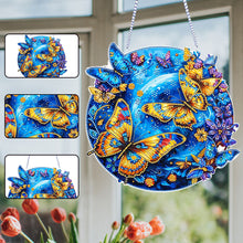 Load image into Gallery viewer, Acrylic 2D Flat DIY Butterfly Special Shape Diamond Art Pendant for Home Decor
