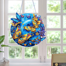 Load image into Gallery viewer, Acrylic 2D Flat DIY Butterfly Special Shape Diamond Art Pendant for Home Decor
