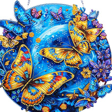 Load image into Gallery viewer, Acrylic 2D Flat DIY Butterfly Special Shape Diamond Art Pendant for Home Decor
