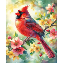 Load image into Gallery viewer, Huancan - Cardinal On The Branch - 40*50CM 11CT 3 Stamped Cross Stitch
