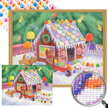 Load image into Gallery viewer, Gingerbread Man&#39;S Daily Life 50*40CM(Picture) Full Round Drill Diamond Painting
