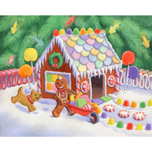 Load image into Gallery viewer, Gingerbread Man&#39;S Daily Life 50*40CM(Picture) Full Round Drill Diamond Painting
