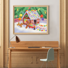 Load image into Gallery viewer, Gingerbread Man&#39;S Daily Life 50*40CM(Picture) Full Round Drill Diamond Painting

