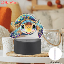 Load image into Gallery viewer, DIY Turtle Diamond Art Painting Lamp Double Sided Diamond Painting Night Light

