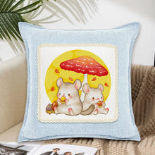 Load image into Gallery viewer, Spring Brand - Selling Point Content - 30.4*30.4cm 14CT My Neighbor Totoro under the Mushroom Egyptian cotton
