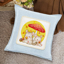 Load image into Gallery viewer, Spring Brand - Selling Point Content - 30.4*30.4cm 14CT My Neighbor Totoro under the Mushroom Egyptian cotton
