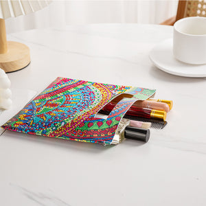 Double Sided Special Shaped Mandala Pattern DIY Diamond Painting Shoulder Purse