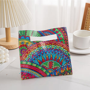 Double Sided Special Shaped Mandala Pattern DIY Diamond Painting Shoulder Purse