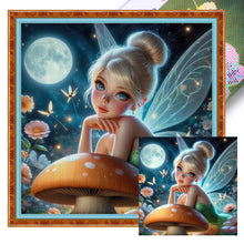Load image into Gallery viewer, Huancan - Disney - Tinker Belles - 50*50CM 11CT 3 Stamped Cross Stitch
