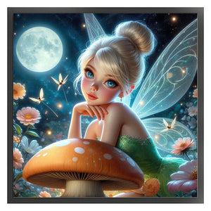 Huancan - Disney - Tinker Belles - 50*50CM 11CT 3 Stamped Cross Stitch
