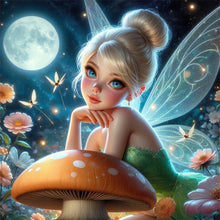 Load image into Gallery viewer, Huancan - Disney - Tinker Belles - 50*50CM 11CT 3 Stamped Cross Stitch
