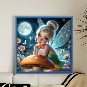 Huancan - Disney - Tinker Belles - 50*50CM 11CT 3 Stamped Cross Stitch